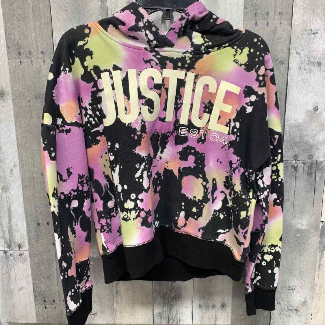 Size 10 Black/Purple Justice Pull Over