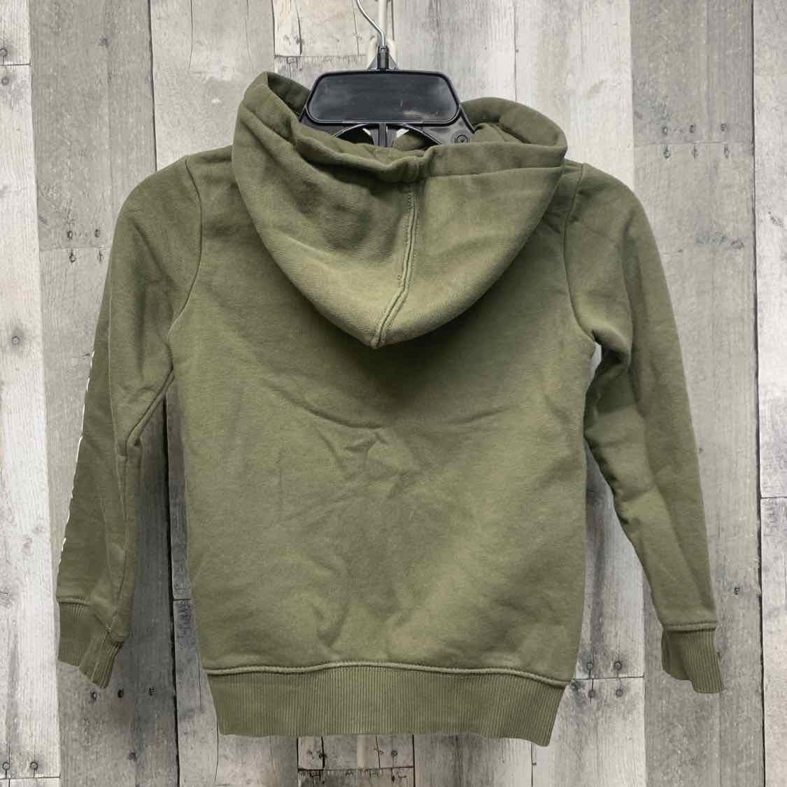 Size 4 Green Graphic Hurley Pull Over