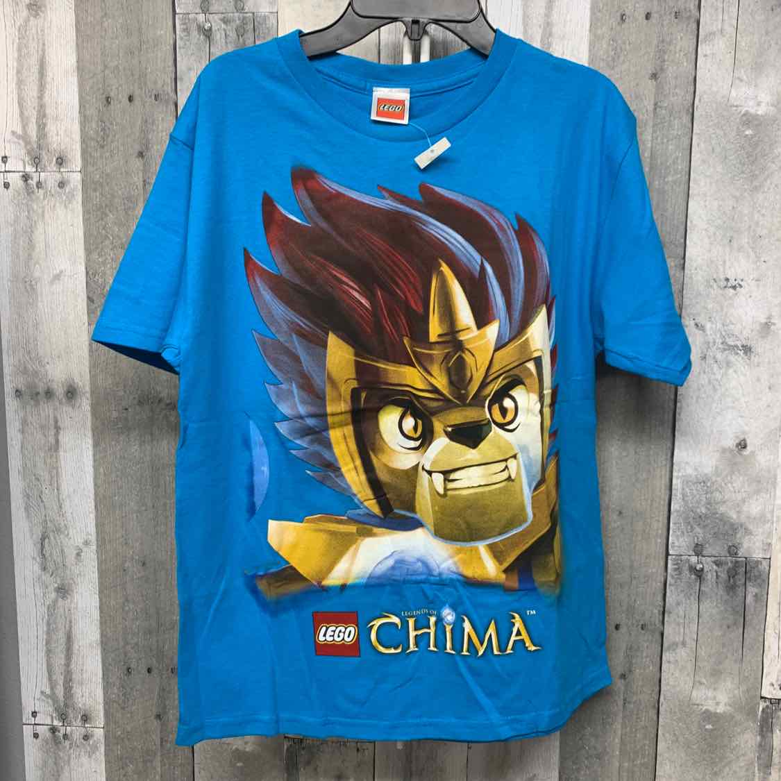 Size Large Blue Graphic Lego T Shirt