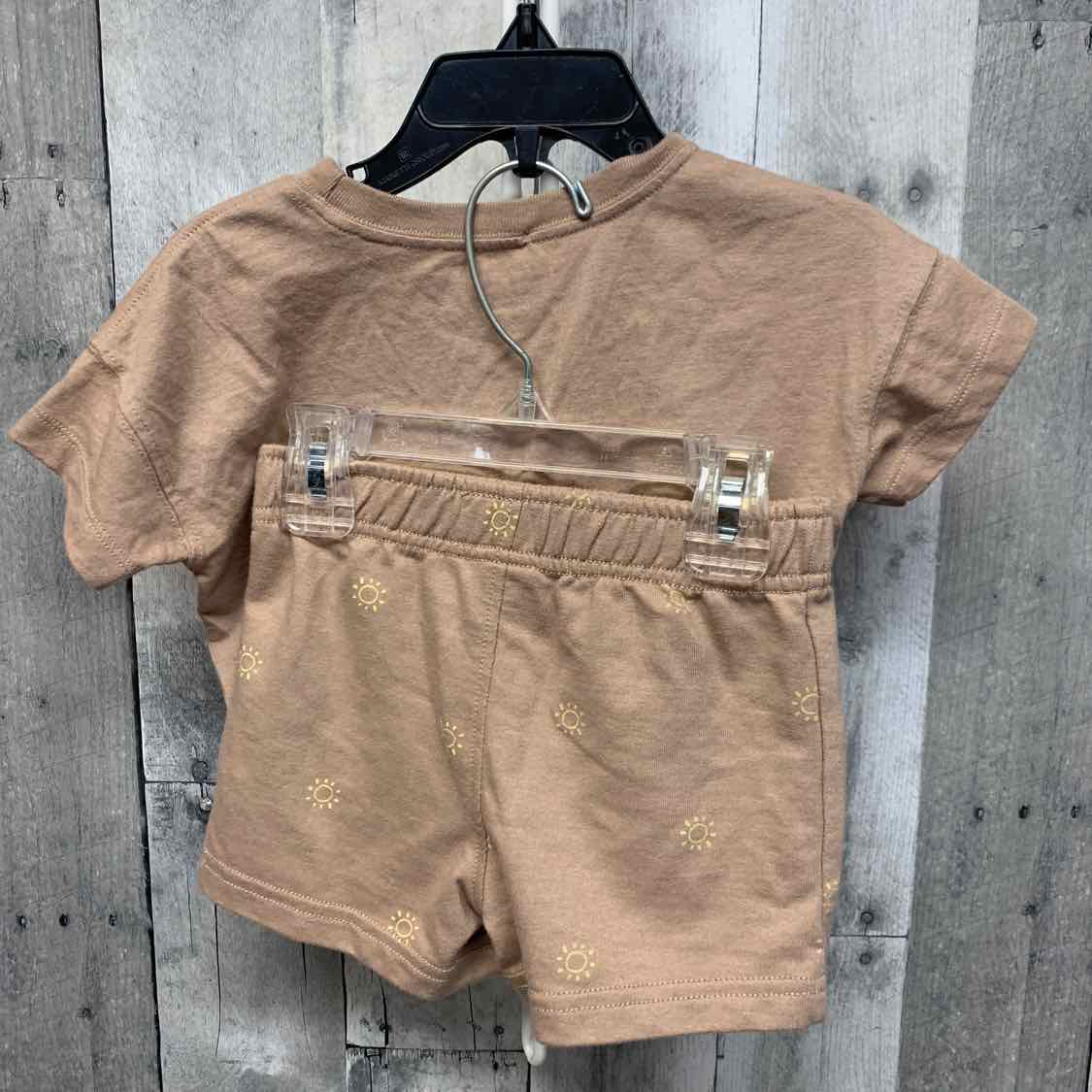 Size 12 Months Light Brown Carter's Shirt/Shorts