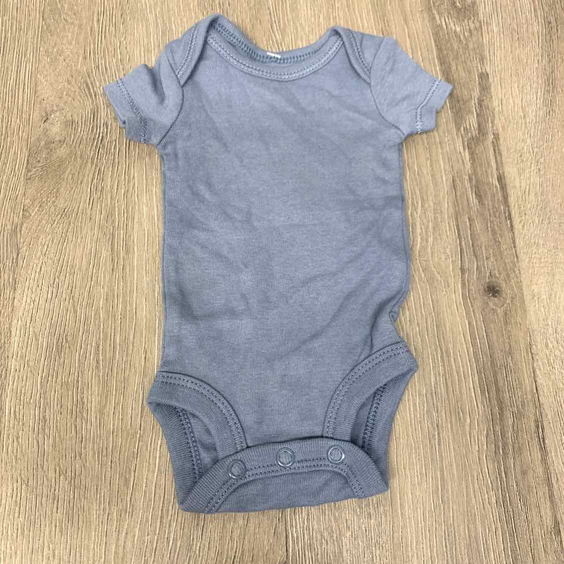 Size Preemie Blue Carter's Bodysuit