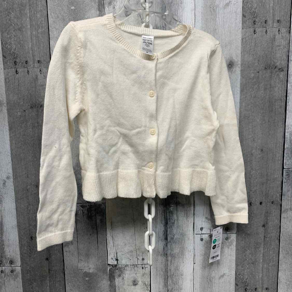 Size 3T Ivory Carter's Cardigan