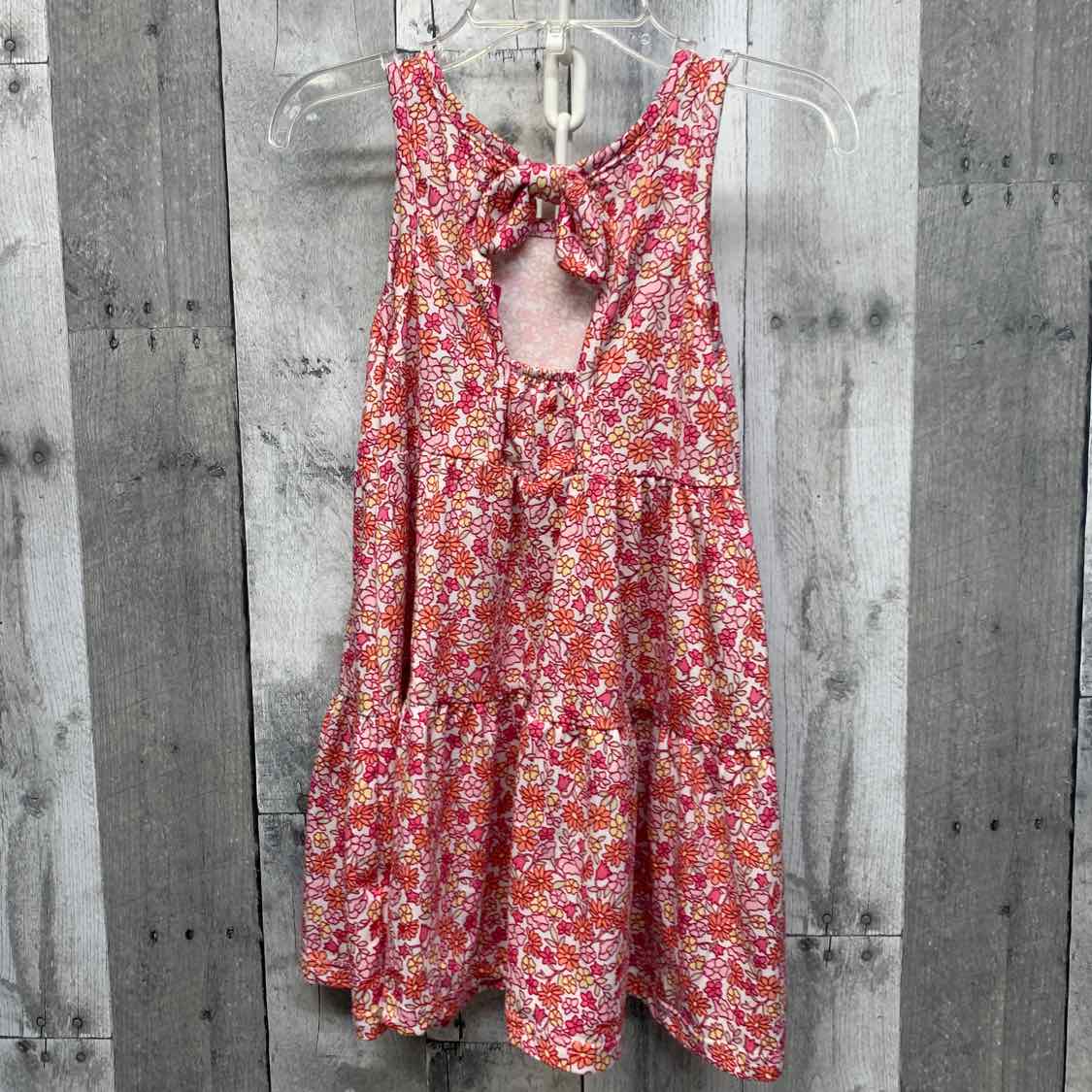 Size 3T Pink Floral Print Btween Dress - Knit