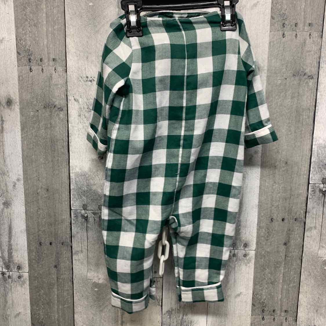 Size 9-12 Months Green Disney Footy PJs