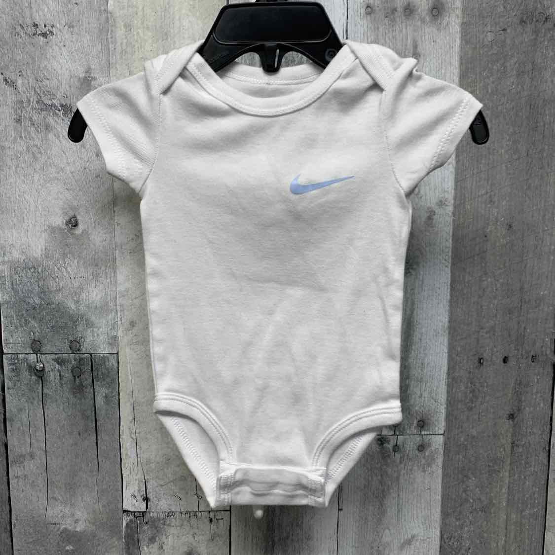 Size 6 Months White Sport Brand Bodysuit