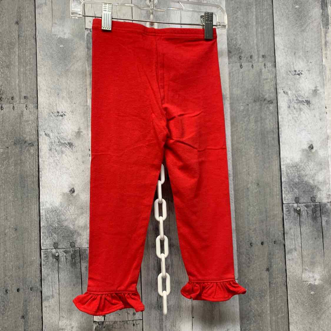 Size 4T Red Holiday Brands Leggings