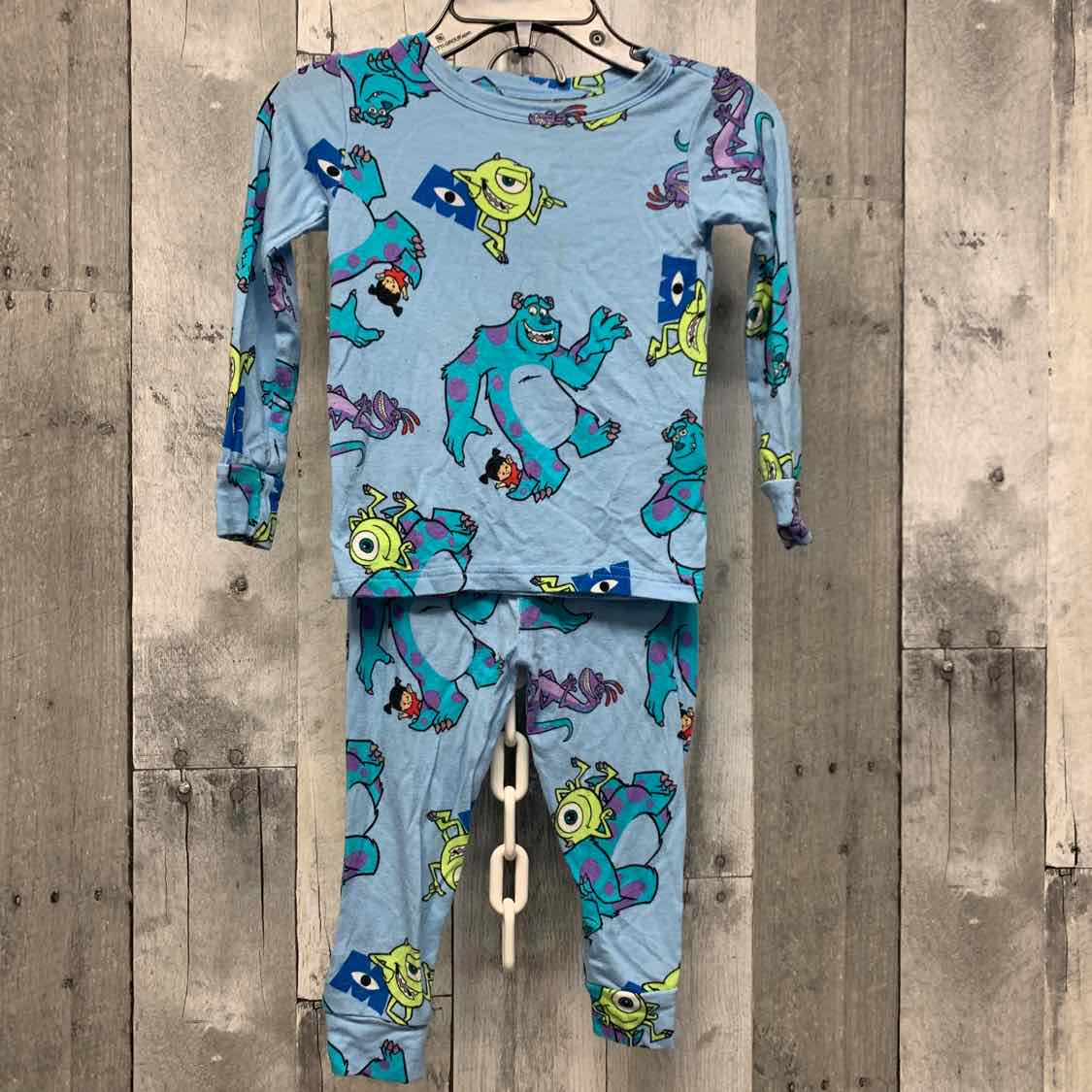 Size 18 Months Blue Print Disney 2pc PJs