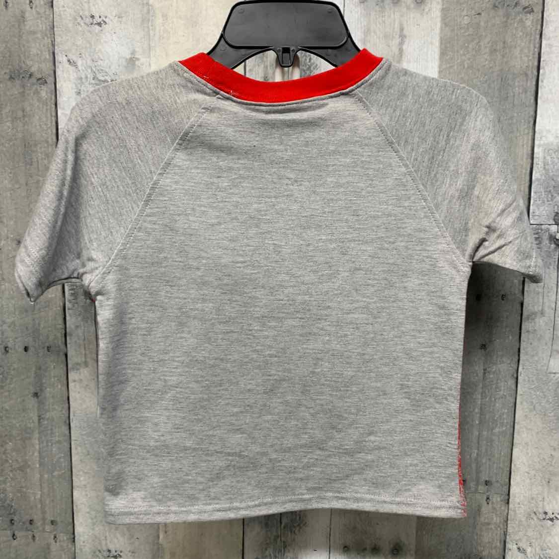 Size 5 Gray/Red Boyz Wear T Shirt