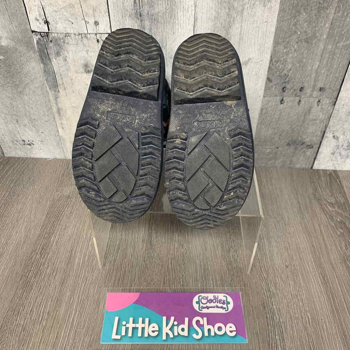 Size 9 Navy Print Children's Place Snow Boots