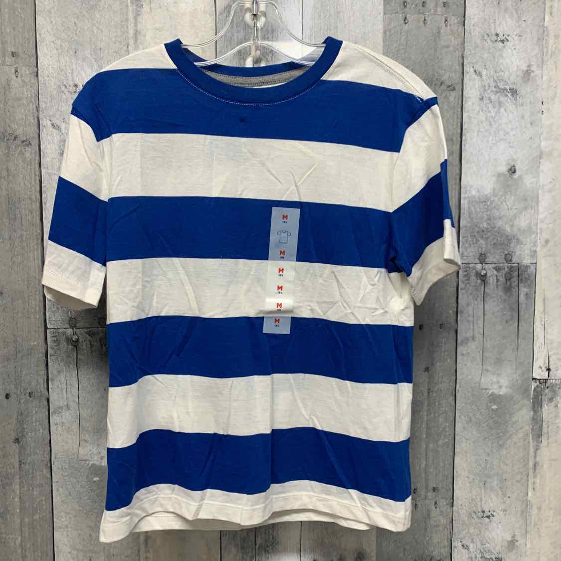 Size 8 Blue Striped Old Navy T Shirt