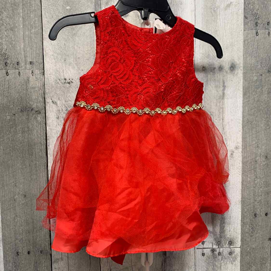 Size 6 Months Red Rare Editions Dress - Party