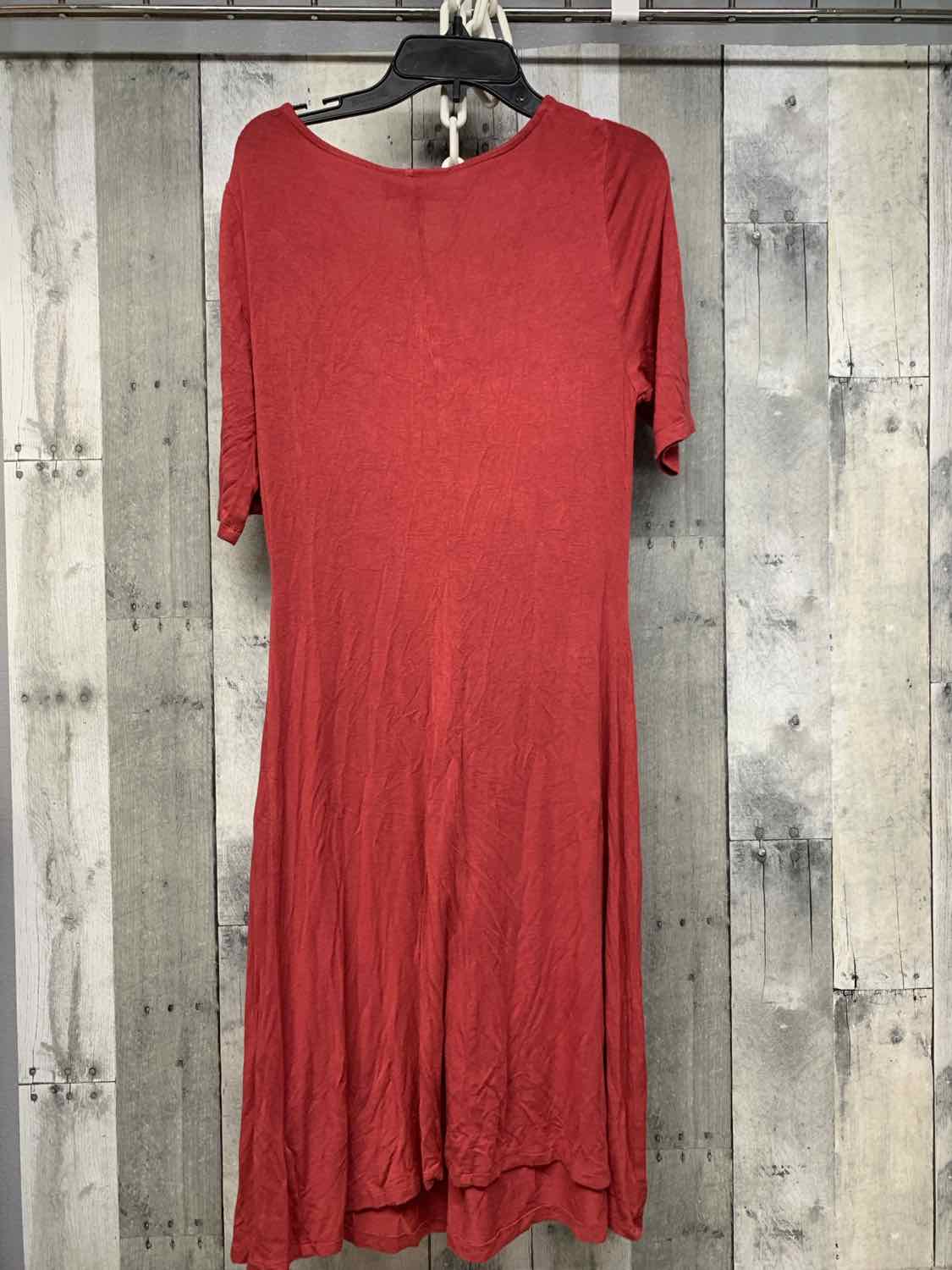 Size M Red Motherhood Dress - Short Sleeve
