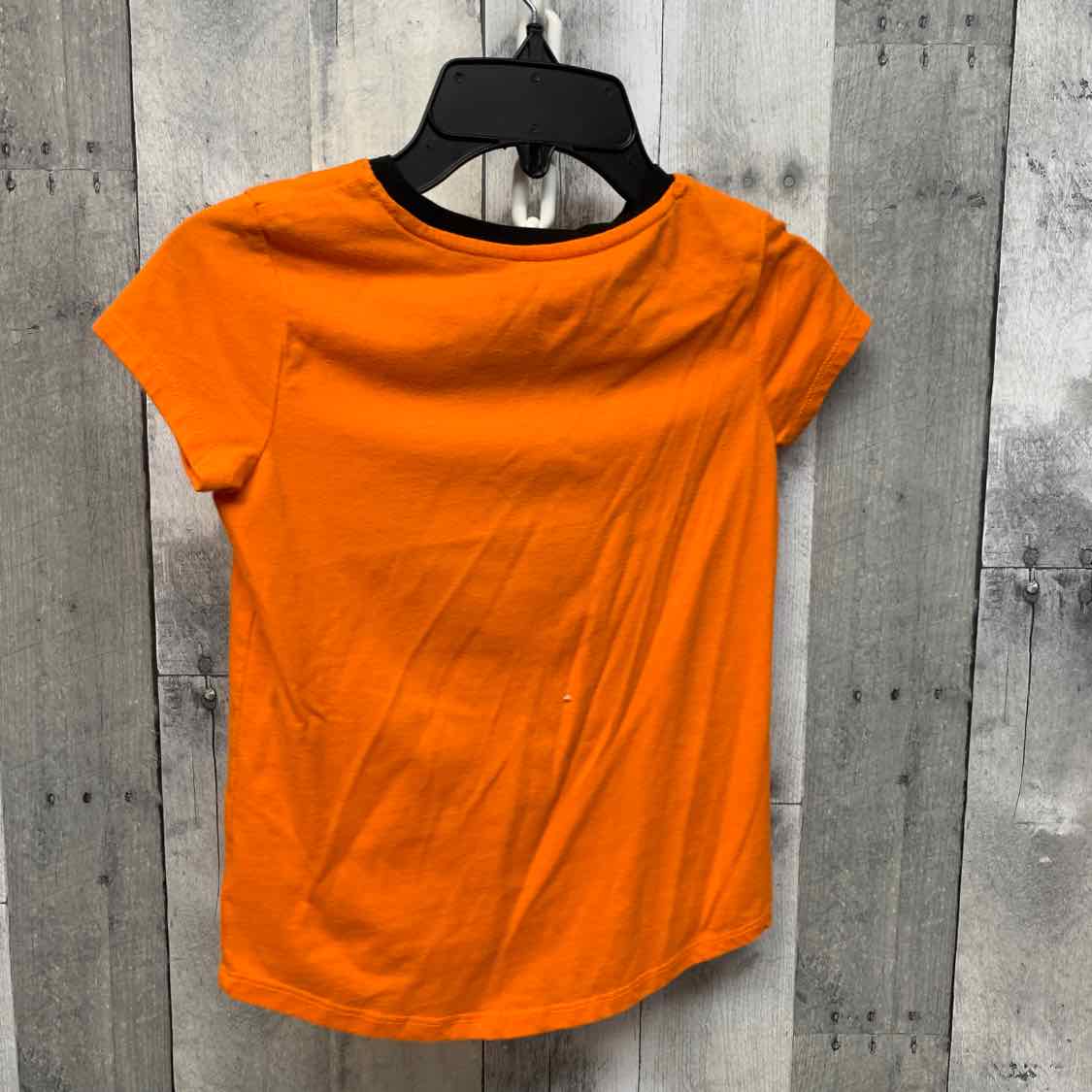 Size 6/6X Orange Graphic Holiday Brands T Shirt