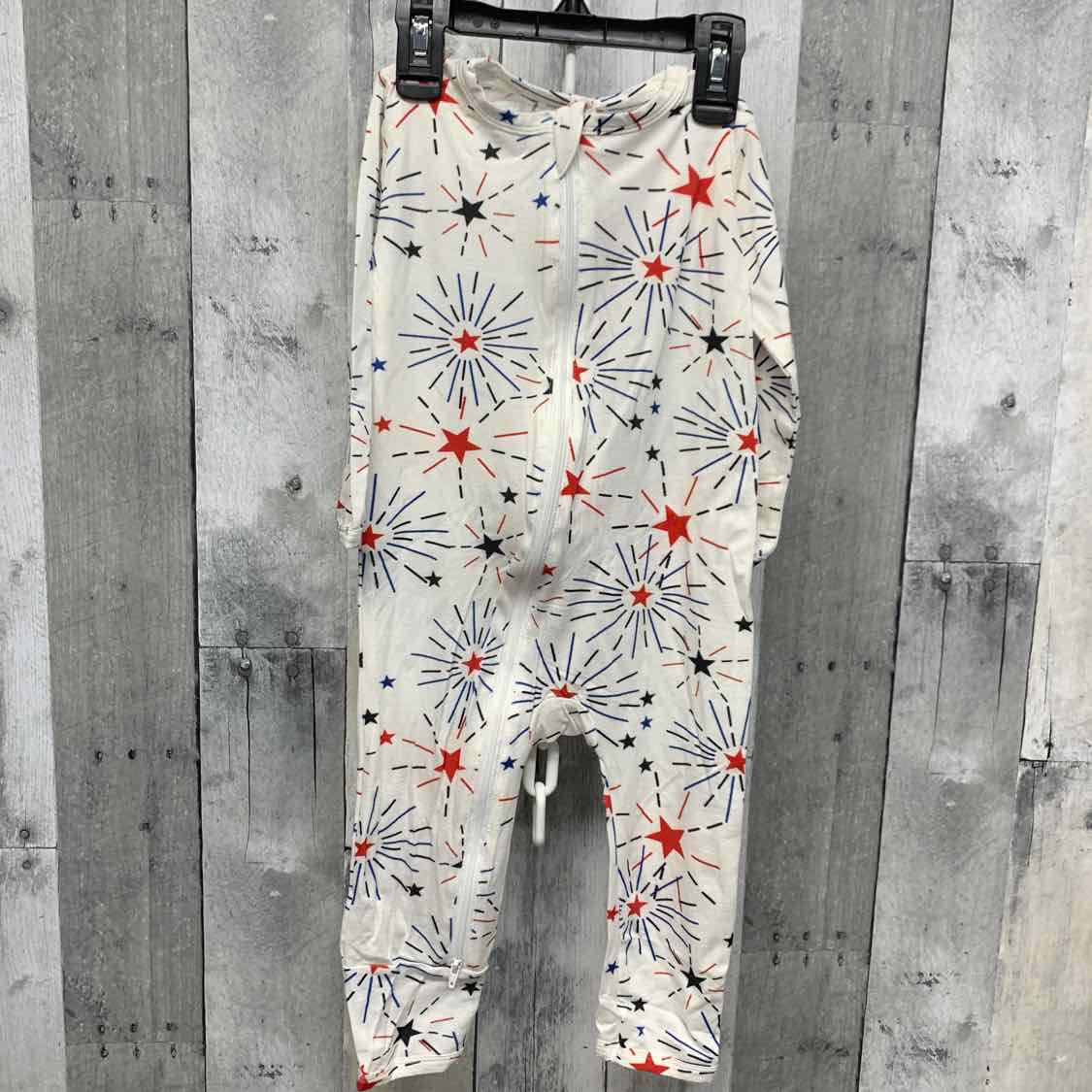 Size 18-24 Months Red/White/Blue Little Buggins Romper