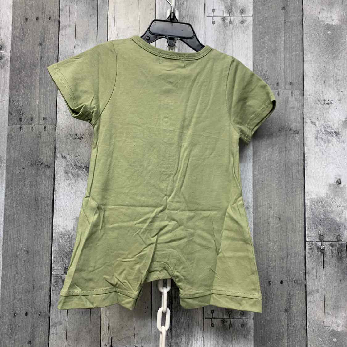 Size 18-24 Months Green Presley Couture Romper