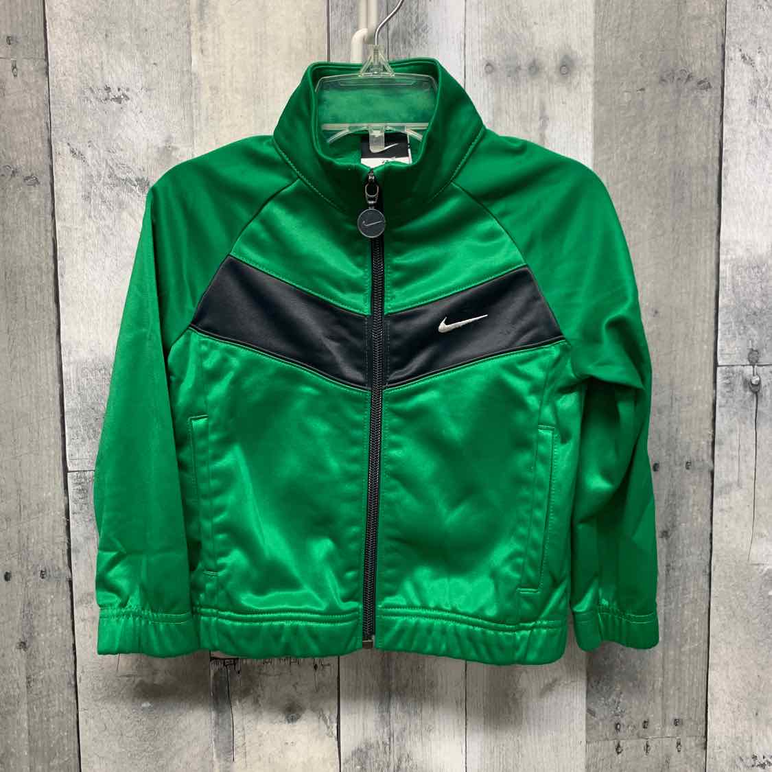 Size 2T Green Sport Brand Light Jacket