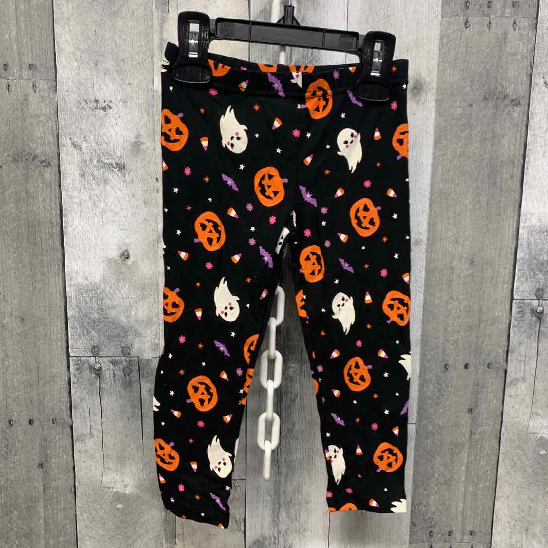 Size 2T Black Graphic Wonder Nation Leggings