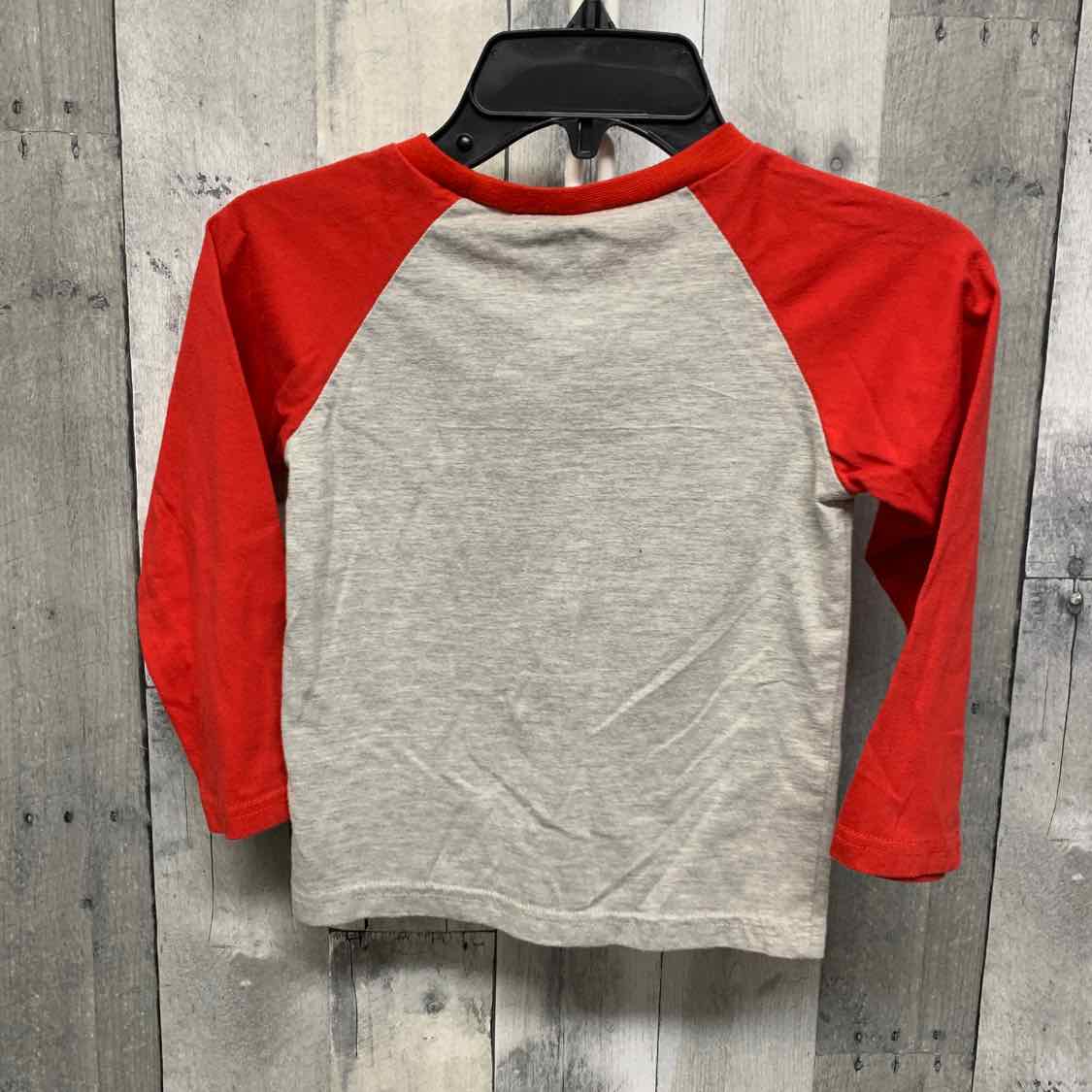 Size 4T Gray/Red Paw Patrol Long Sleeve Shirt
