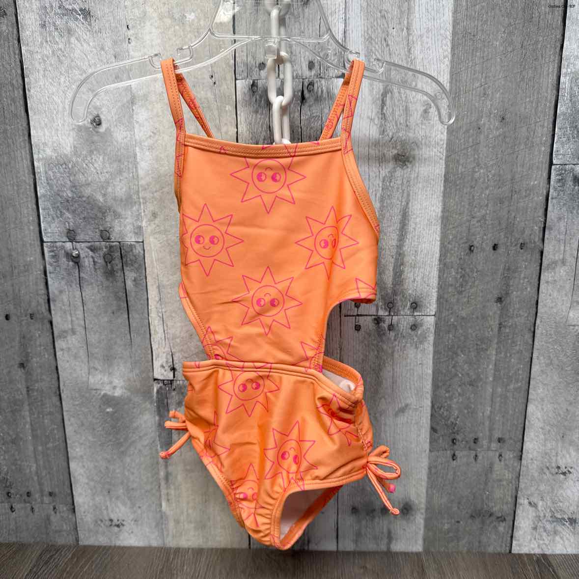 Size 2T Orange Cat & Jack Swim Suit - 1pc - OodlesCB