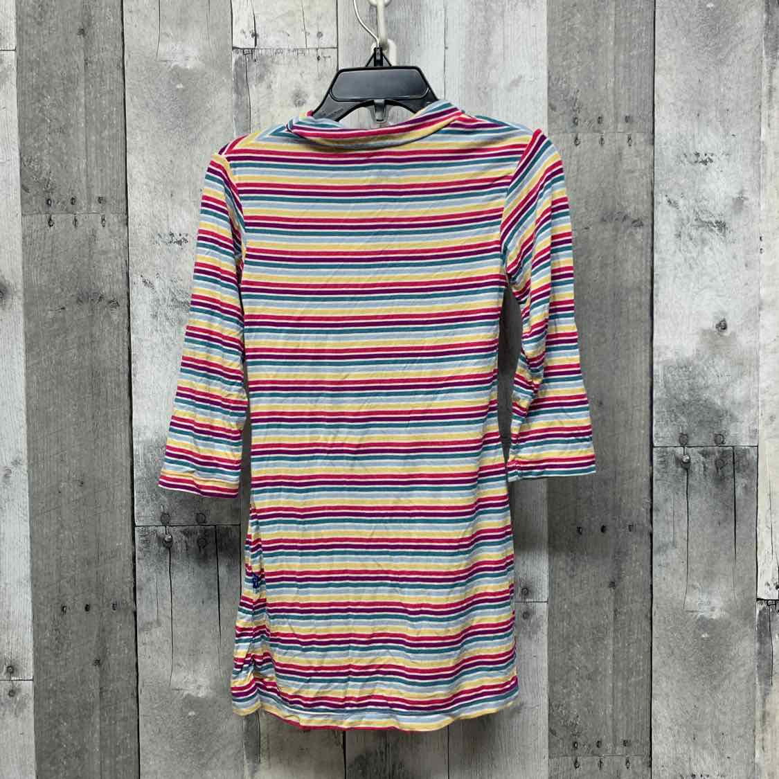 Size 2T Rainbow Bamboo LS Dress