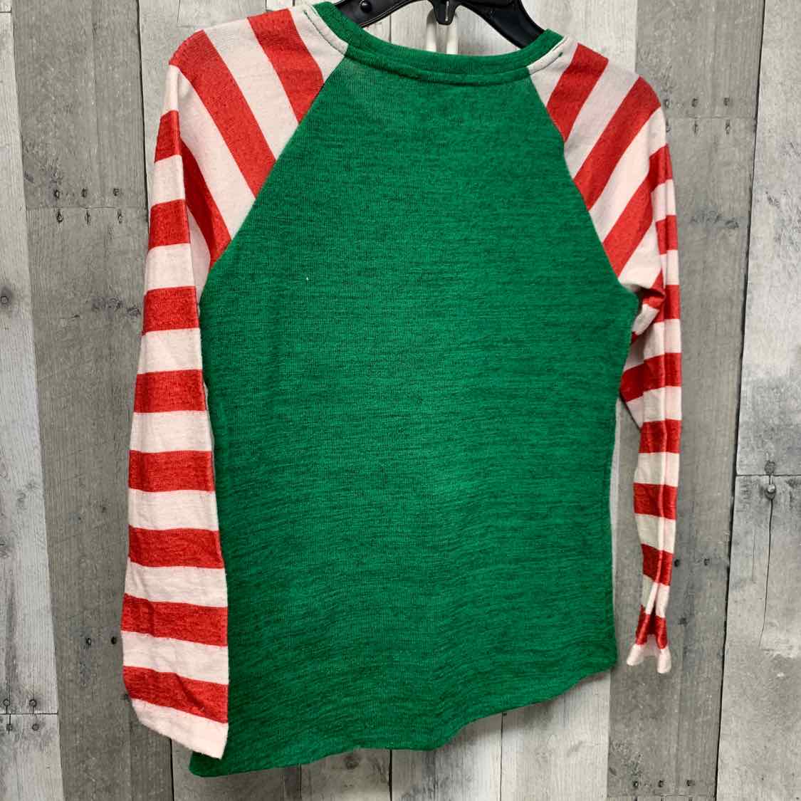 Size 7/8 Green/Red Holiday Brands Long Sleeve Shirt