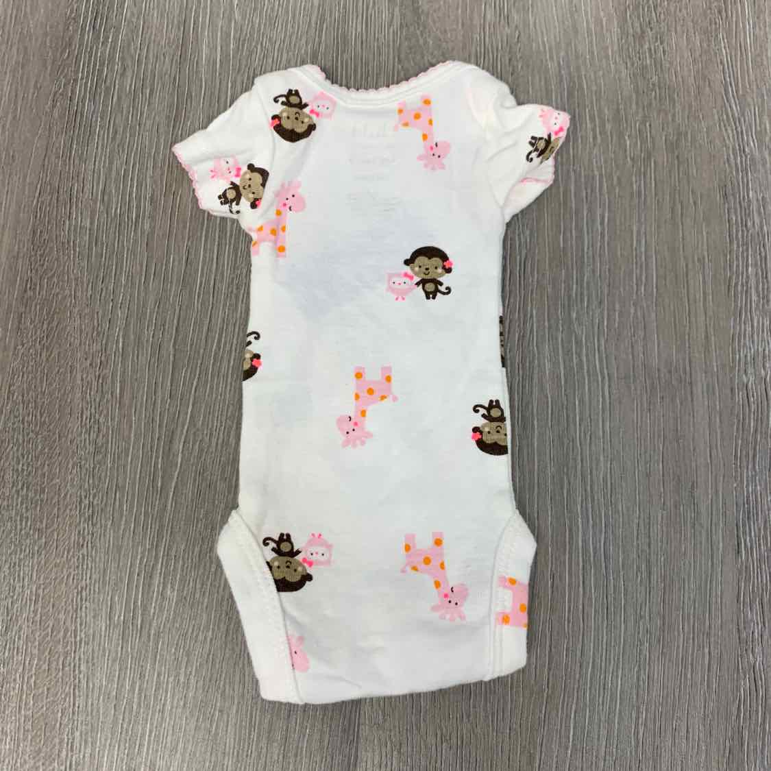 Size Preemie White Print Child of Mine Bodysuit