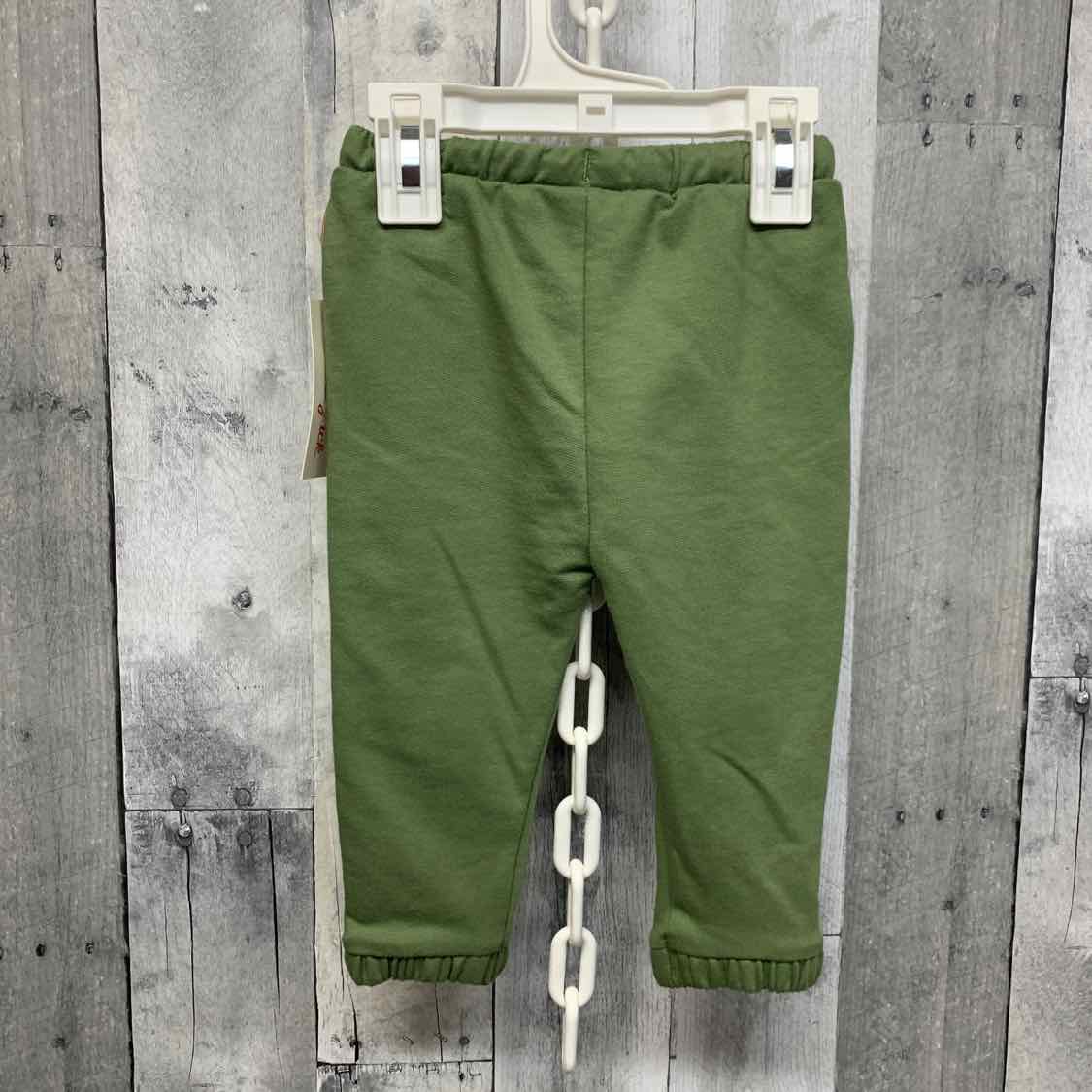 Size 6-9 Months Green Cat & Jack Athletic Pants