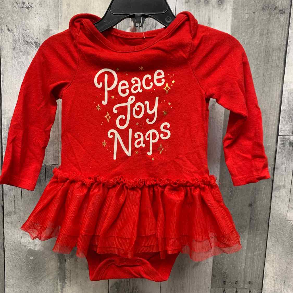 Size 12 Months Red Cat & Jack Romper