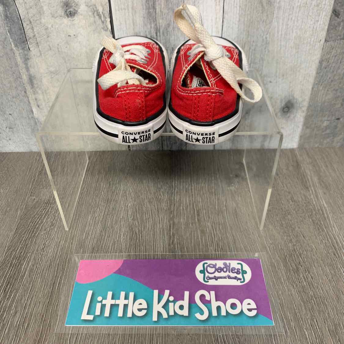 Size 4 Red Converse Sneakers