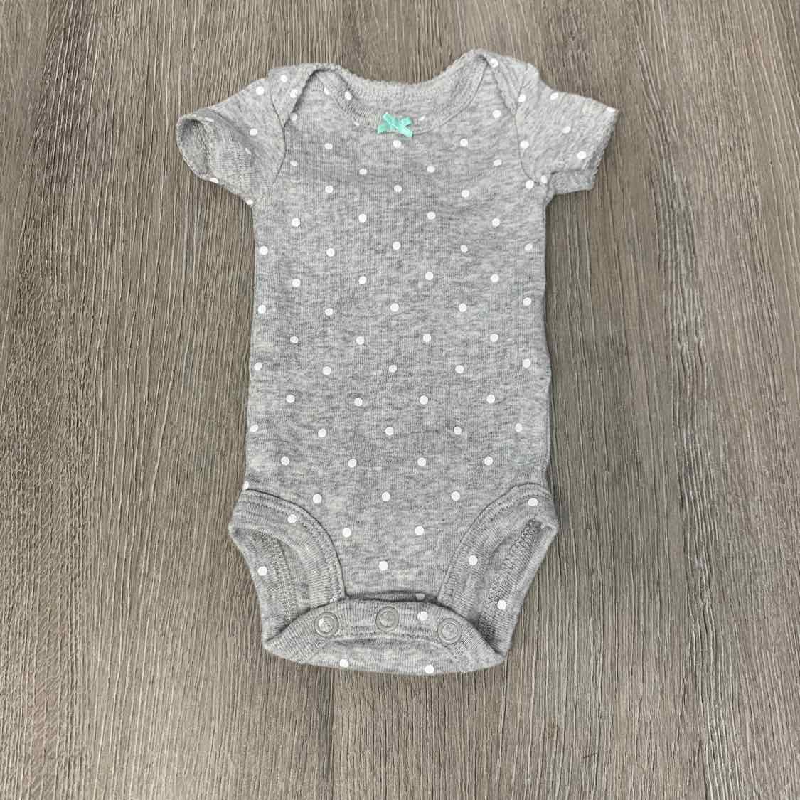 Size Preemie Gray Simple Joys Bodysuit