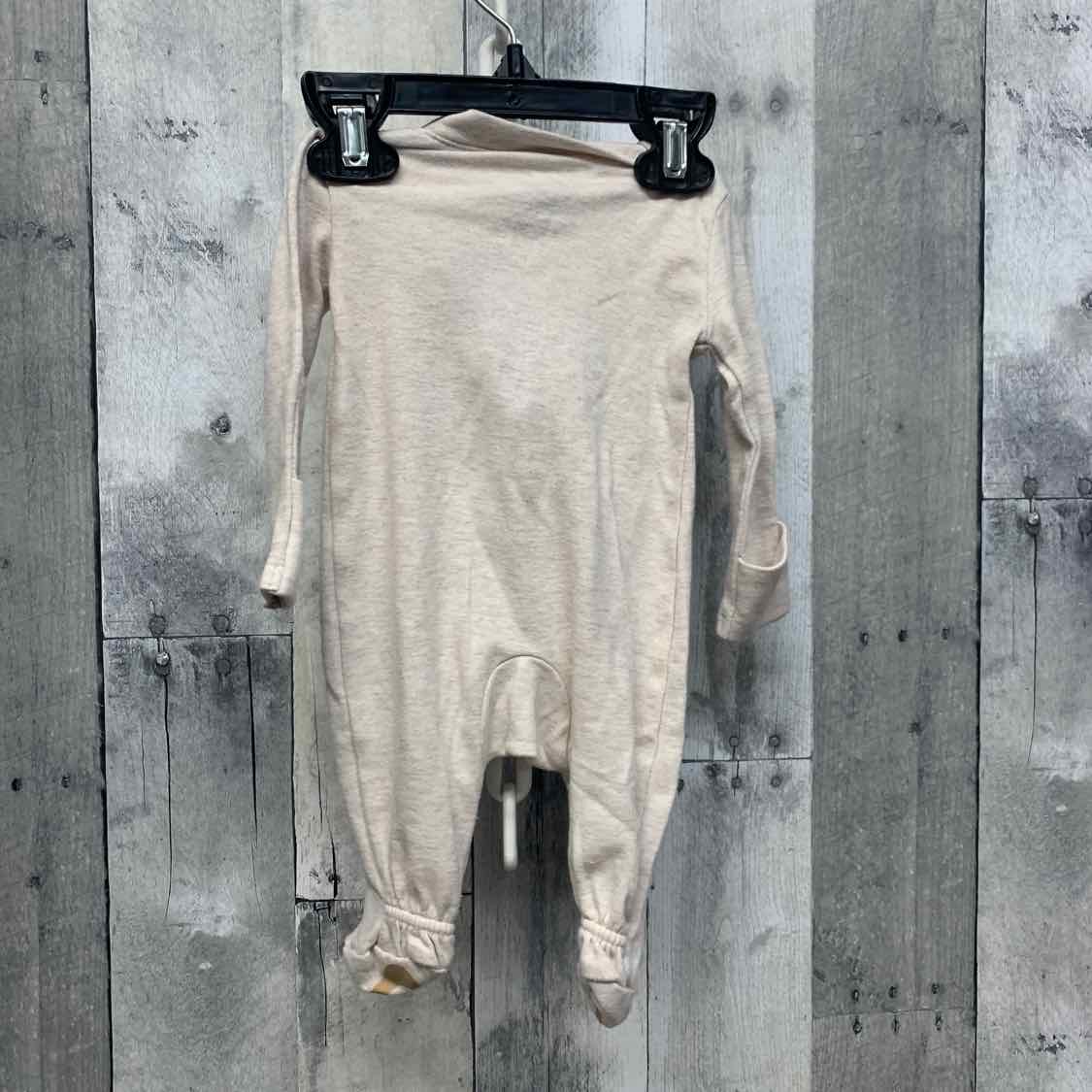 Size Newborn Tan Sport Brand Footy PJs
