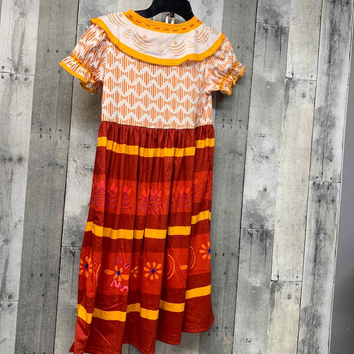 Size 9/10 Red/Orange Presley Couture Dress