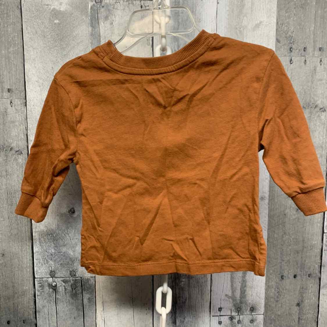 Size 6 Months Brown B Brand Long Sleeve Shirt