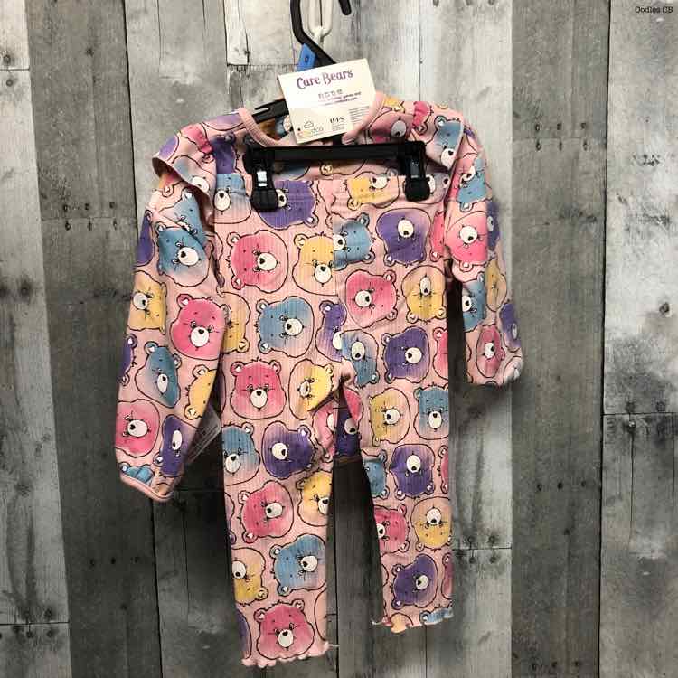 Size 24 Months Pink Print B Brand Shirt/Leggings