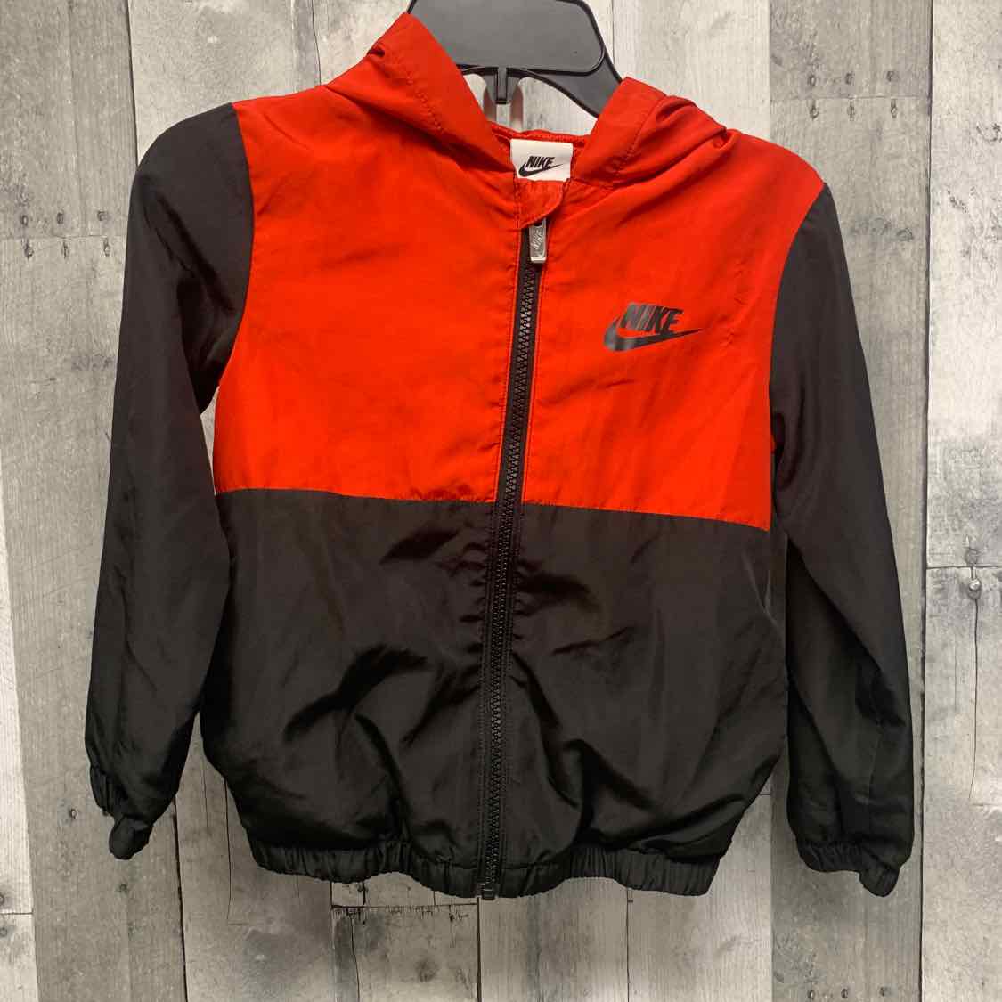 Size 5T Red/Black Sport Brand Light Jacket