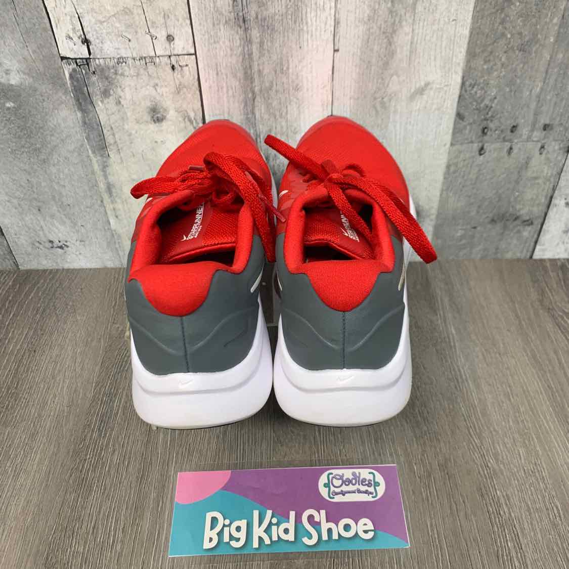 Size 5 Red Sport Brand Sneakers