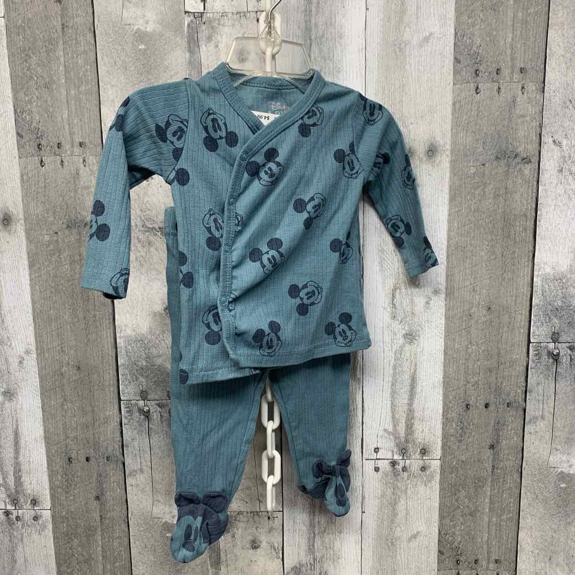 Size 6-9 Months Blue Disney Shirt/Pants