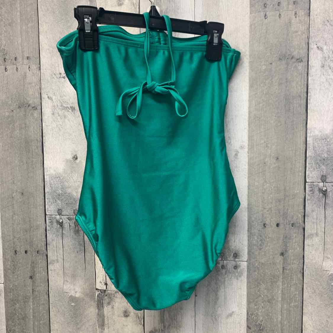 Size 10/12 Green Art Class Swim Suit - 1pc - OodlesCB
