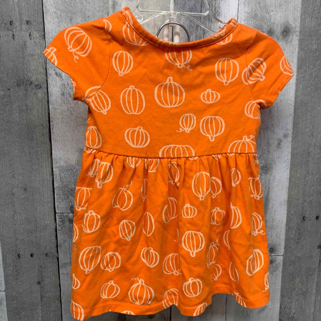 Size 18 Months Orange Print Cat & Jack 2pc Dress
