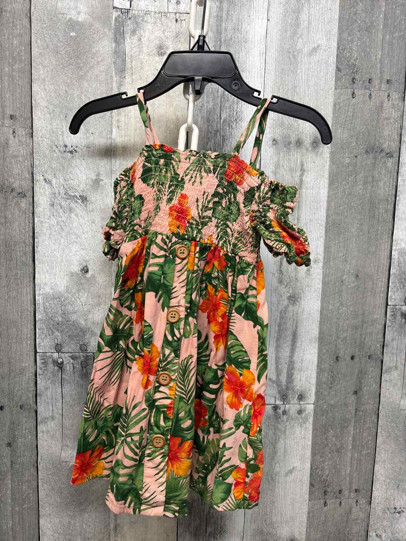 Size 18 Months Pink/Green Art Class Dress