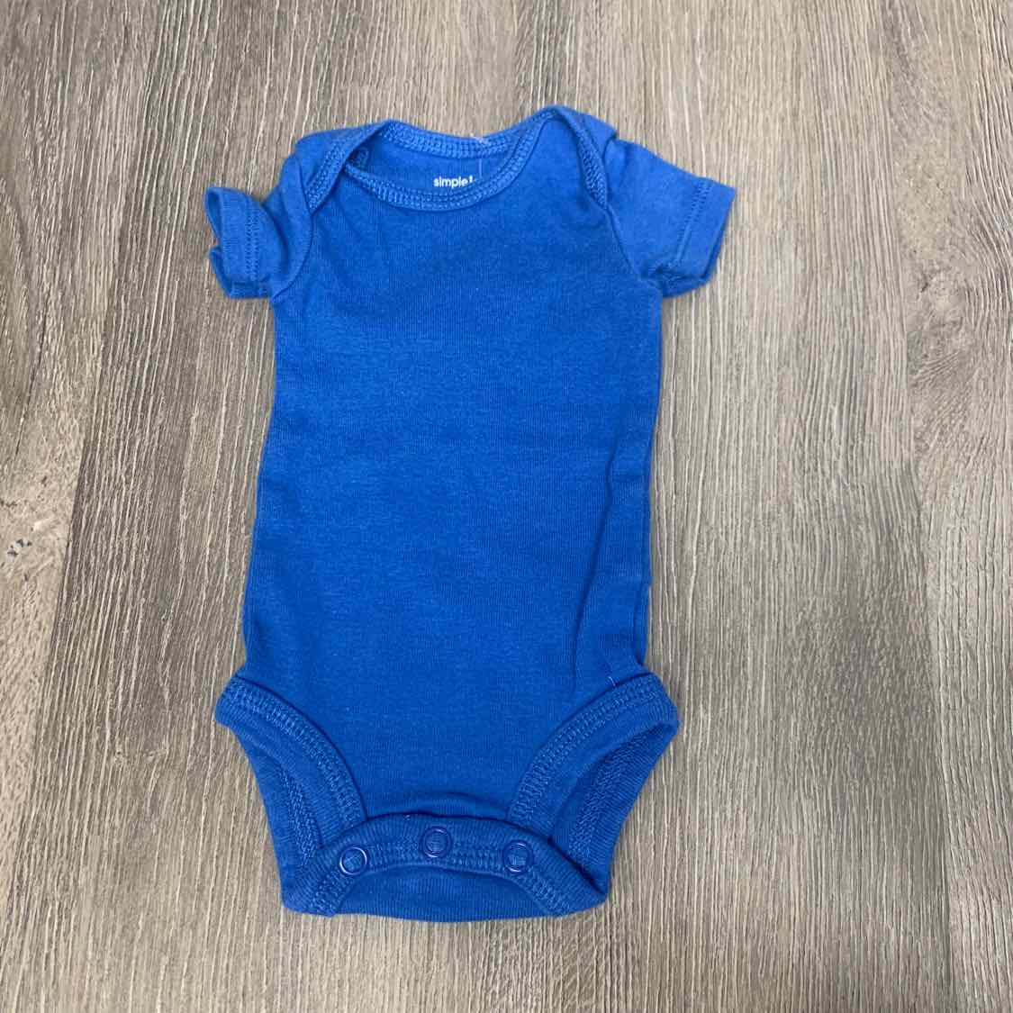 Size Preemie Blue Simple Joys Bodysuit