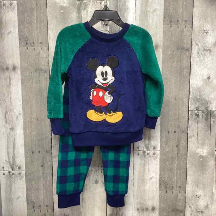 Size 2T Navy/Green Disney Parks Sweats - 2pc