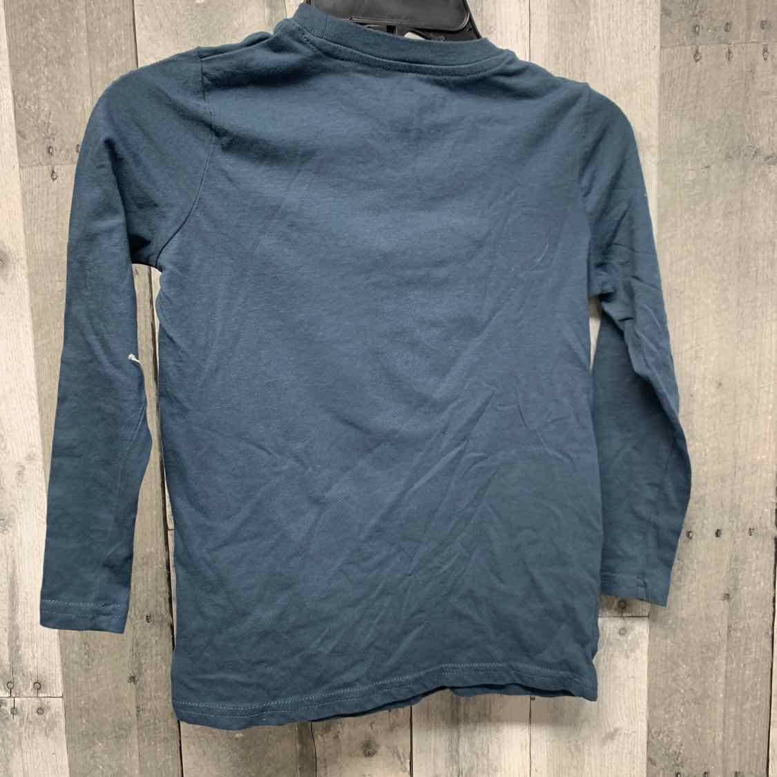 Size 5/6 Blue Graphic MarioKart Long Sleeve Shirt