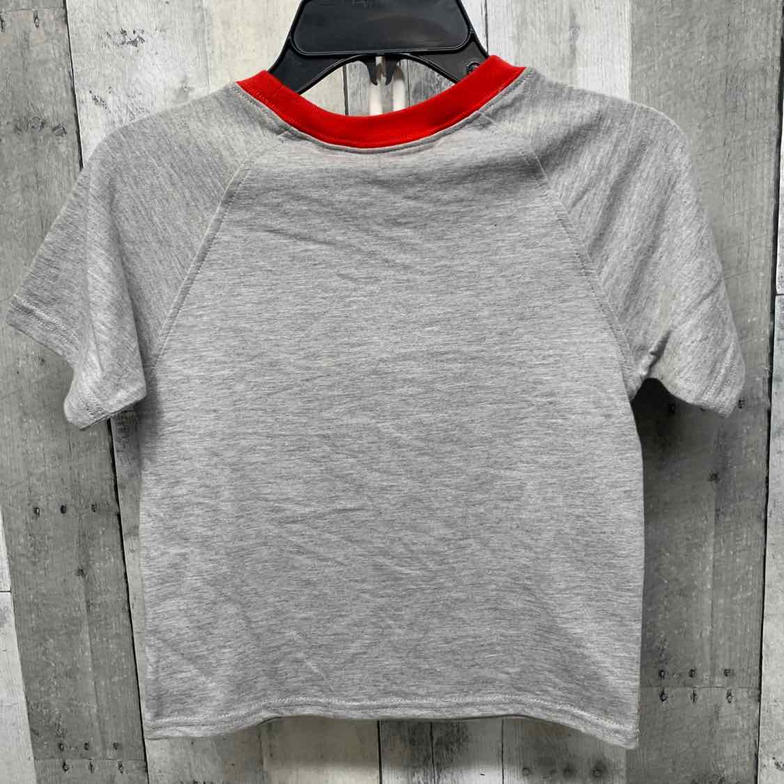 Size 5 Gray/Red Boyz Wear T Shirt