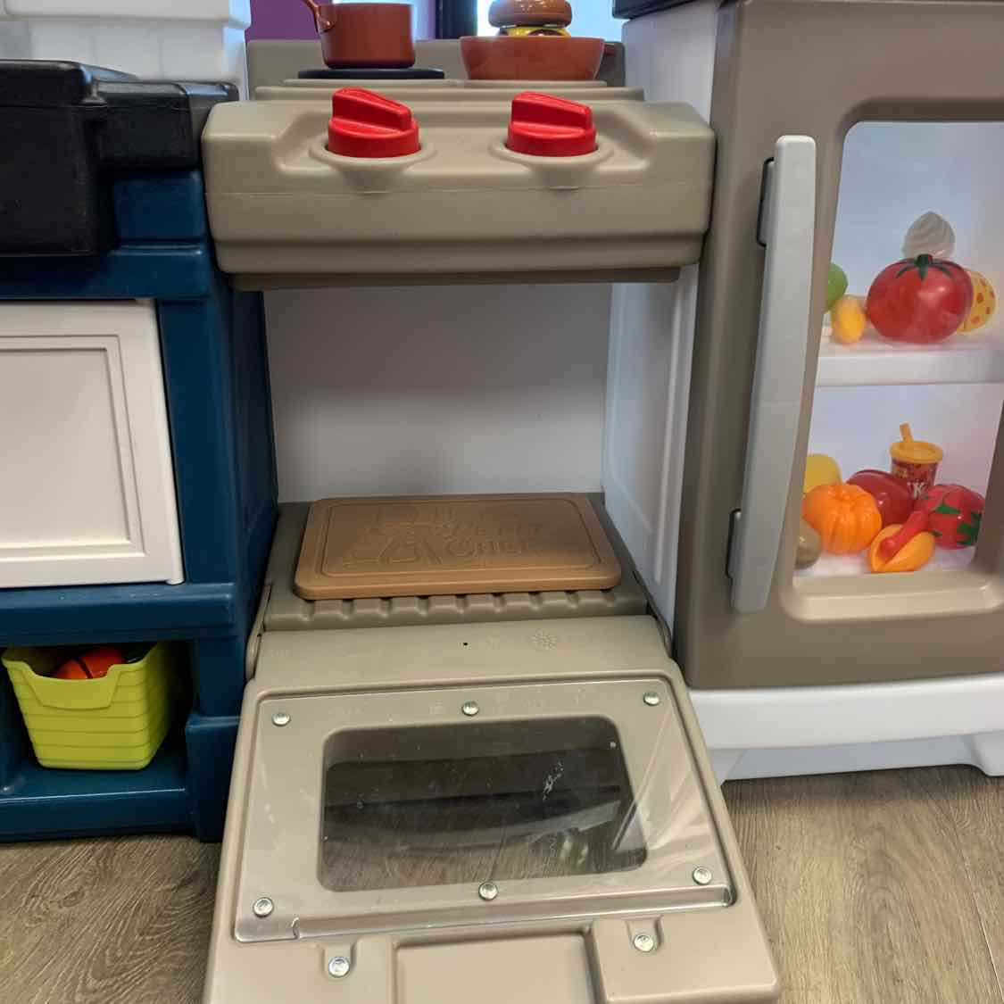 Step2 Black/Gray Kitchen Set