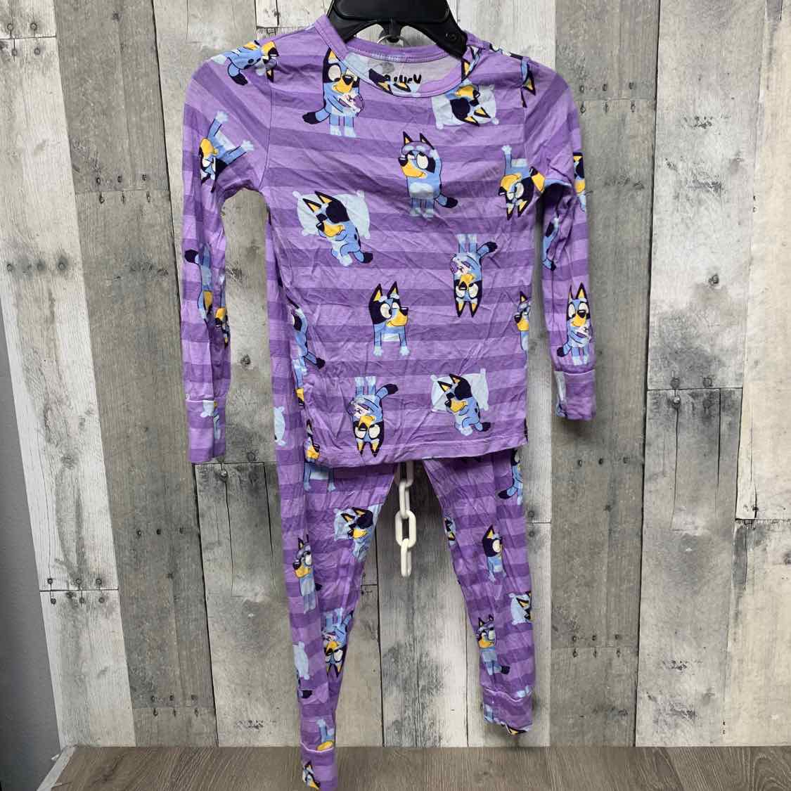Size 6 Purple/Blue Disney 2pc PJs