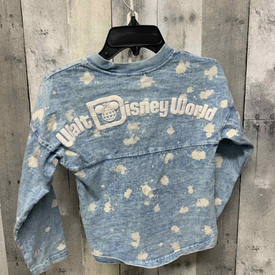 Size 4 Blue/White Disney Parks Long Sleeve Shirt