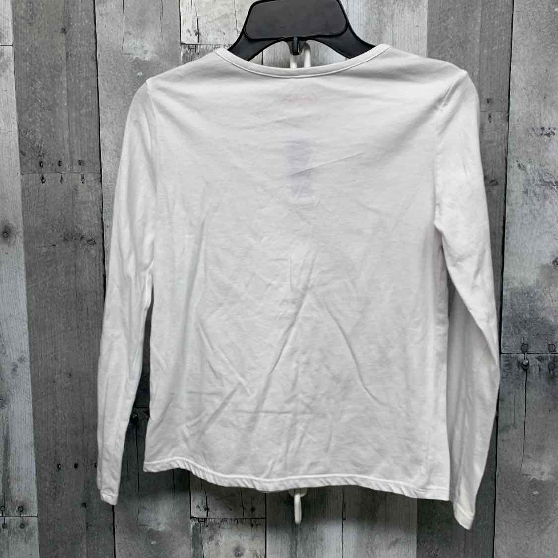 Size Medium White B Brand Long Sleeve Shirt