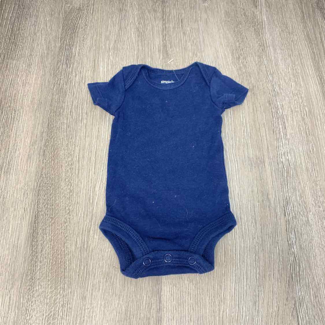 Size Preemie Navy Simple Joys Bodysuit - OodlesCB
