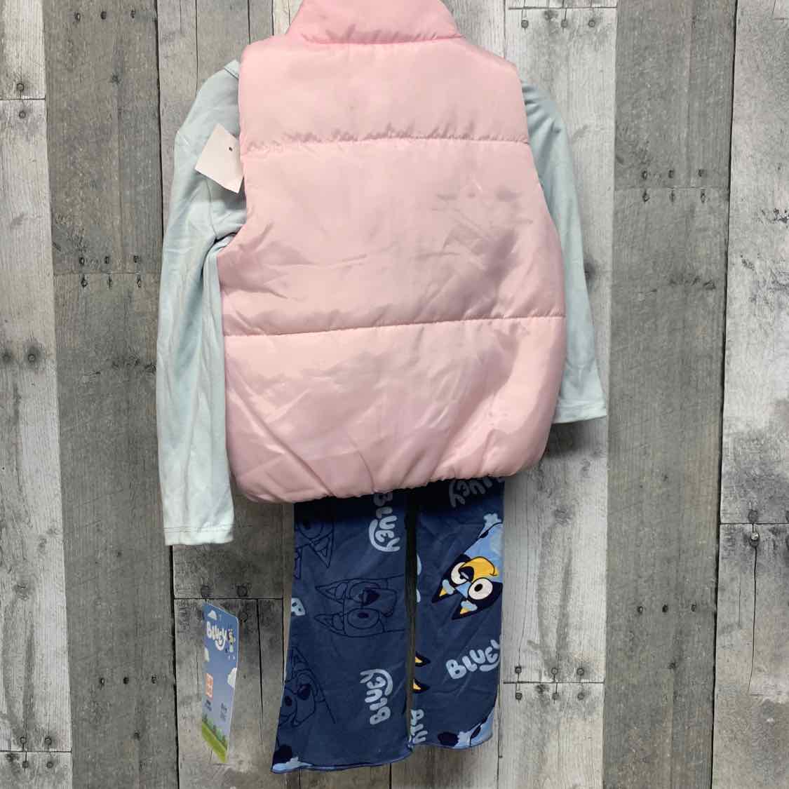 Size 2T Pink/Blue Disney Jacket/Pants